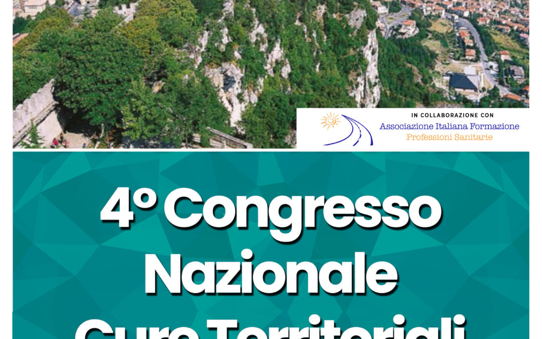 Congresso Nazionale Cure Territoriali 2024