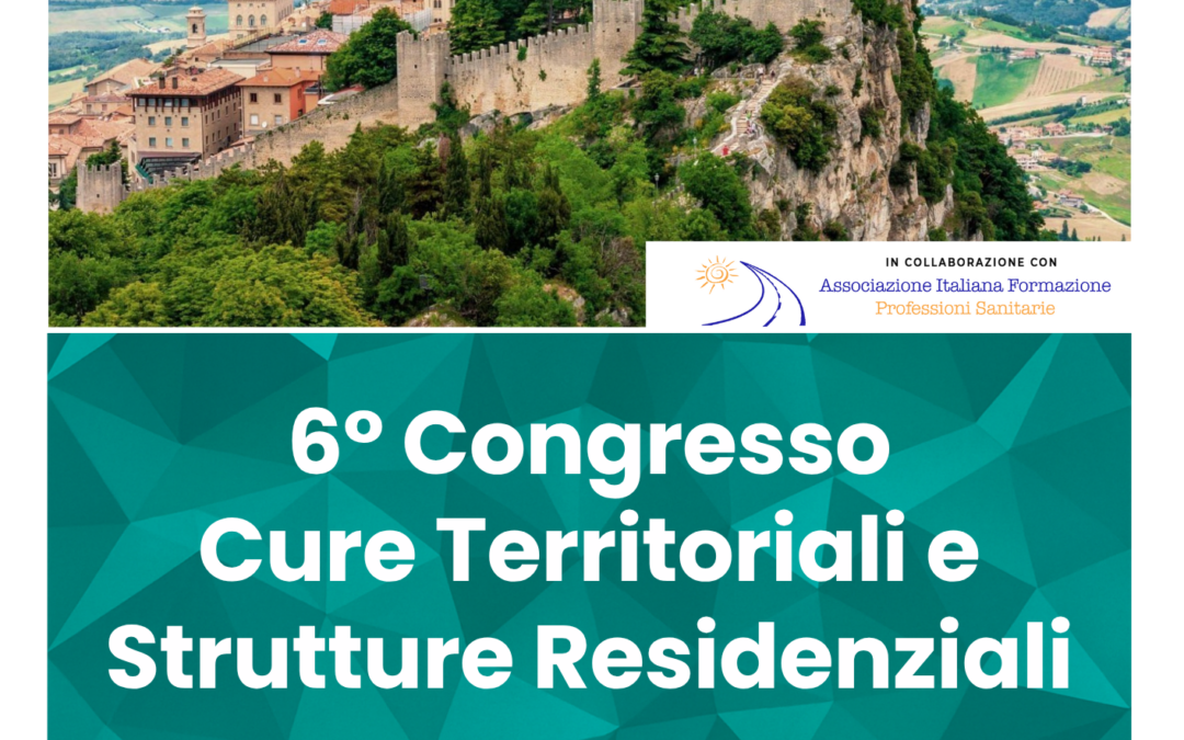 Congresso Cure Territoriali 2027